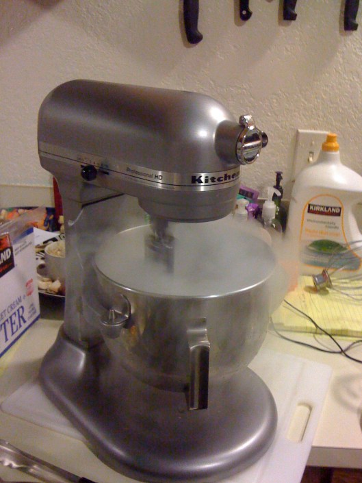 Dry Ice in a Kitchenaid