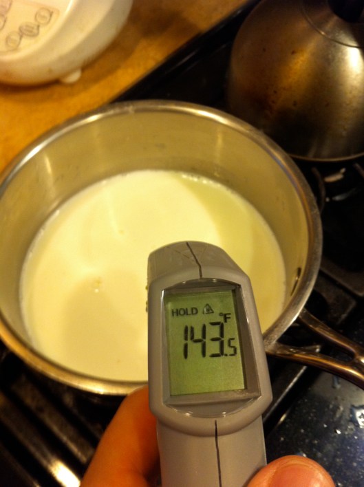 Ice Cream - Cooking The Base Cooking the base