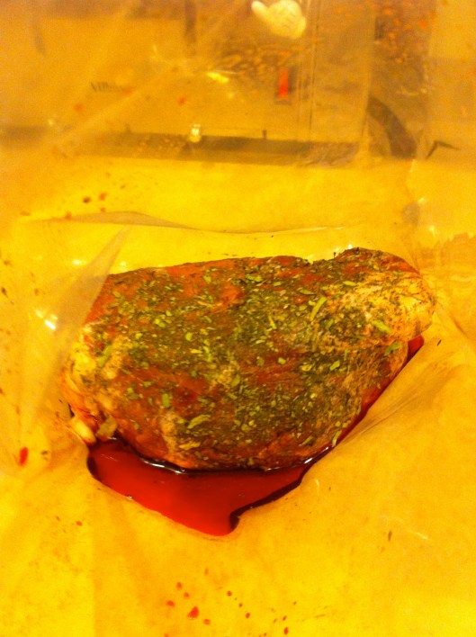 Mangalitsa sous vide preparation Mangalitsa sous vide preparation