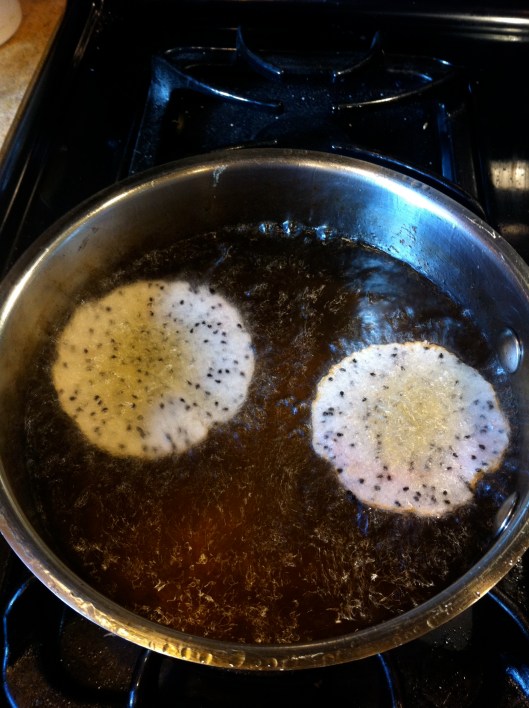Dragonfruit Frying