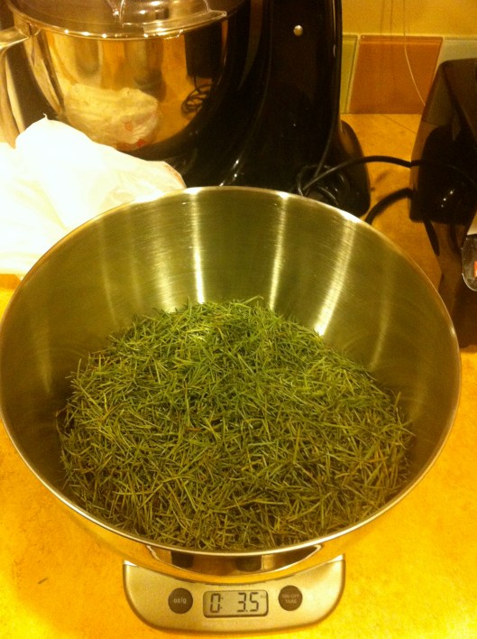 Bowl of Spruce Needles Bowl of Spruce Needles