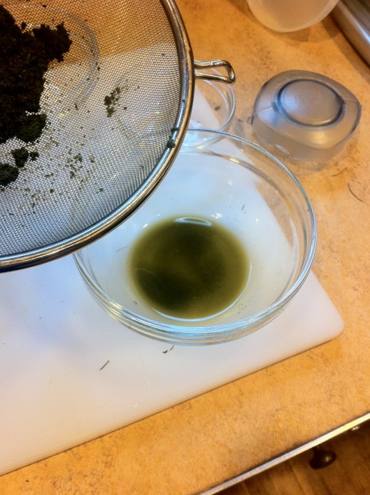 A little bit of spruce vinegar A little bit of spruce vinegar