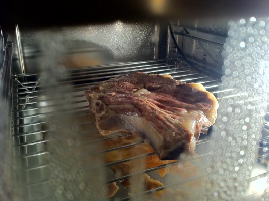 Drying The Surface Of The Steak