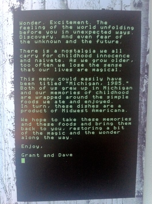 Greeting from Grant and Dave Greeting from Grant and Dave