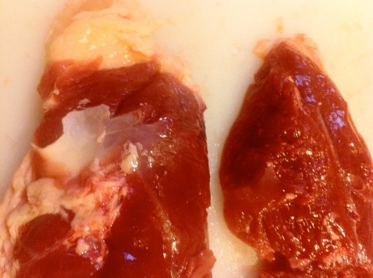 With Silverskin, And Without