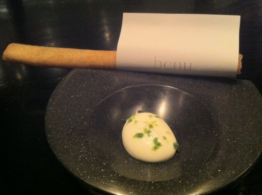 Eel, Feuille de Brick, Creme Fraiche, Lime