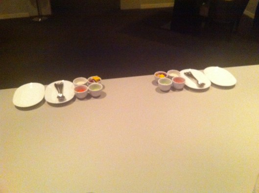 White Chocolate, strawberry, english pea, lemon