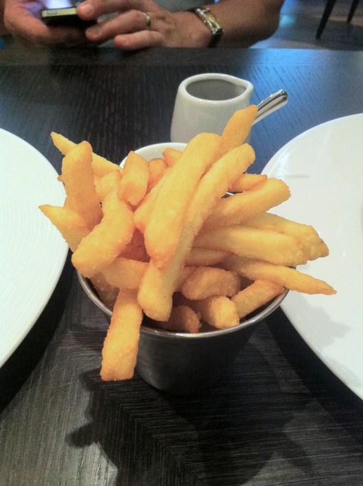 Mushroom ketchup & fries