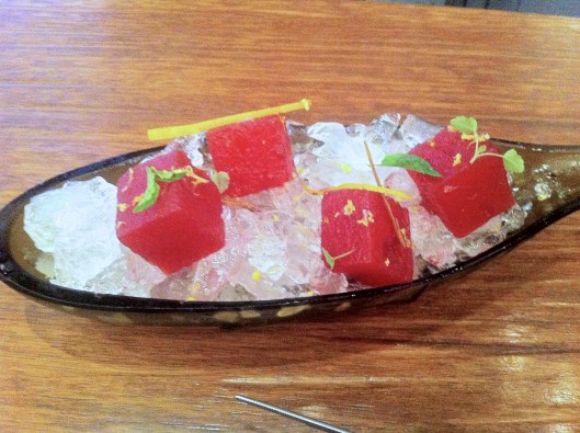 Watermelon infused with Sangria Watermelon infused with Sangria