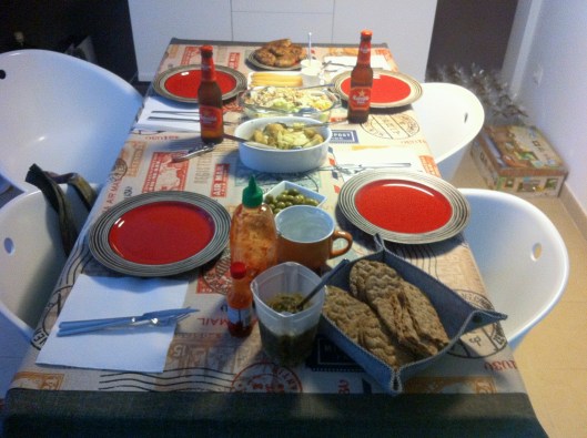 Home Cooked Catalonian Meal