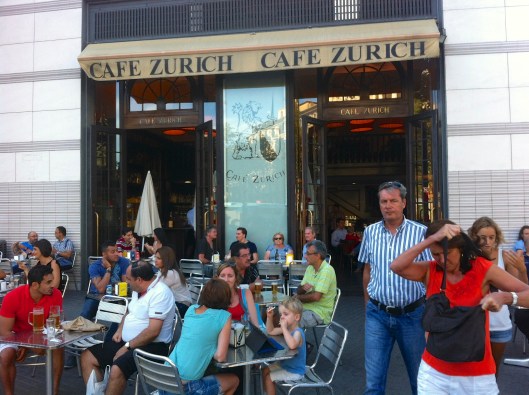 Cafe Zurich in Barcelona