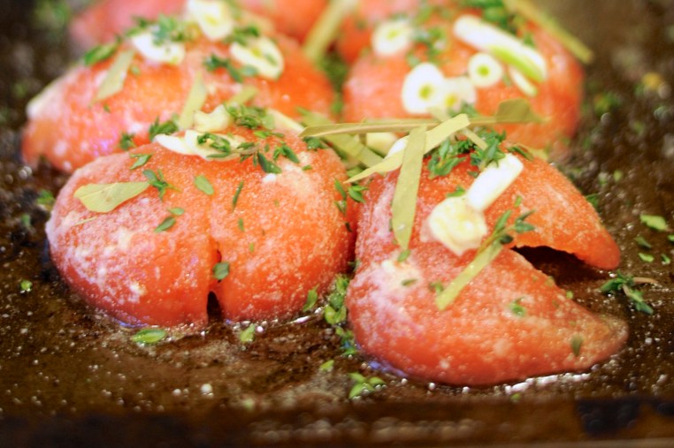 Confit ready to be dried