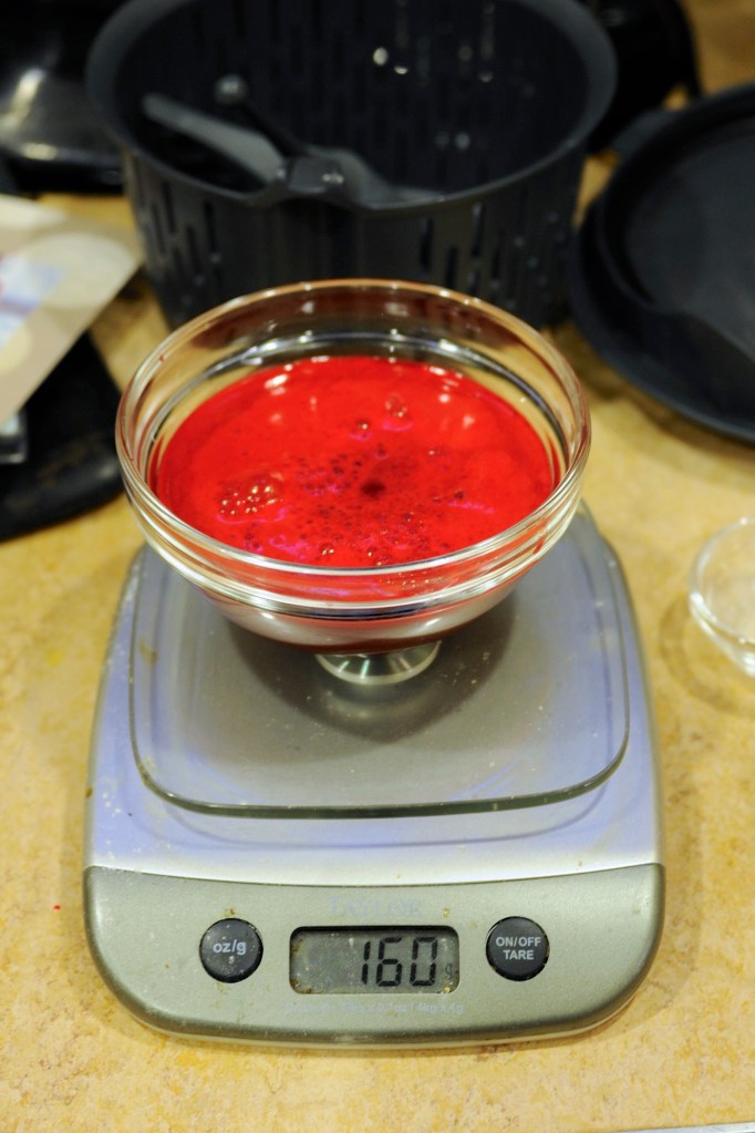 Measured Pig's Blood