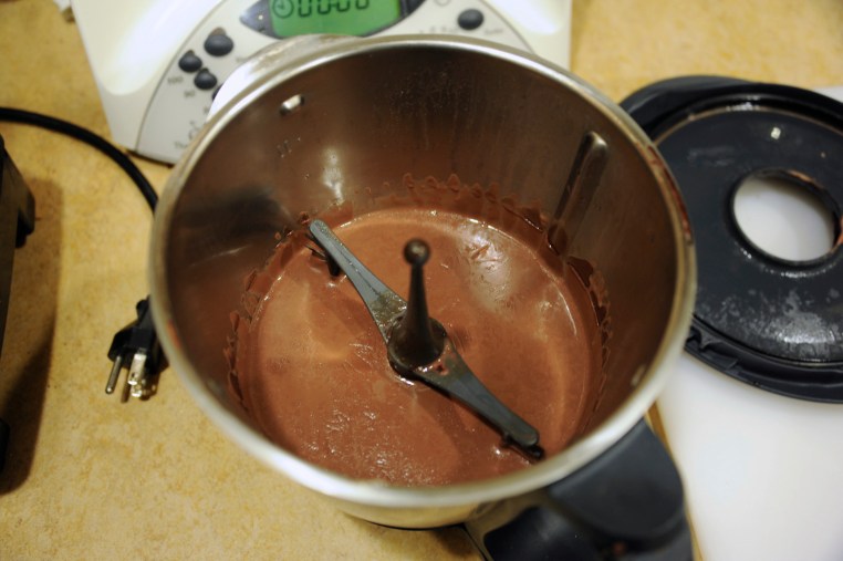 Cooked blood pudding