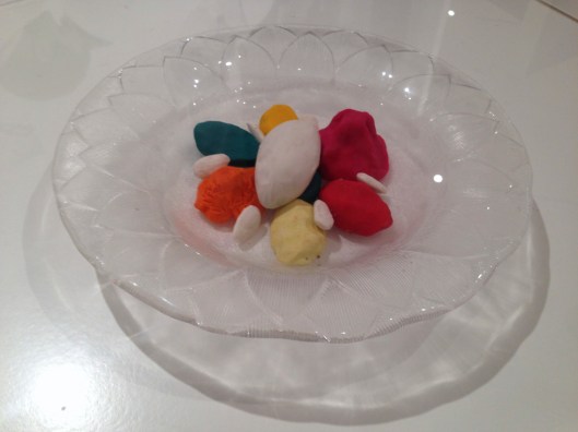 Plasticine Food Models